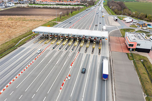 Adding Security and Communication to a Highway Toll Facility
